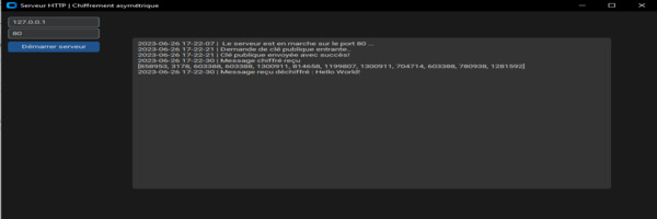 http rsa implementation